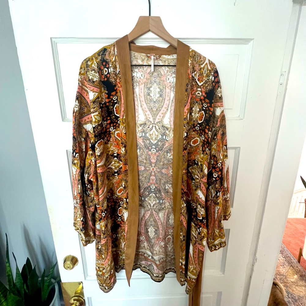 Free People All Yours Kimono - LARGE